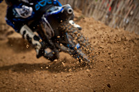 Motocross action