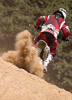 Motocross action