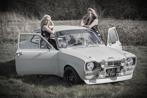 12 Gauge promotion models - Sarah and Becky