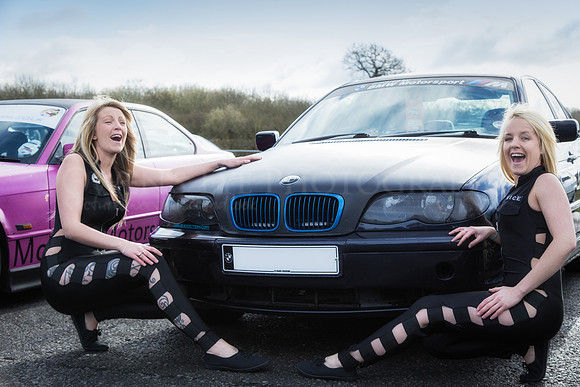 12 Gauge promotion models - Sarah and Becky